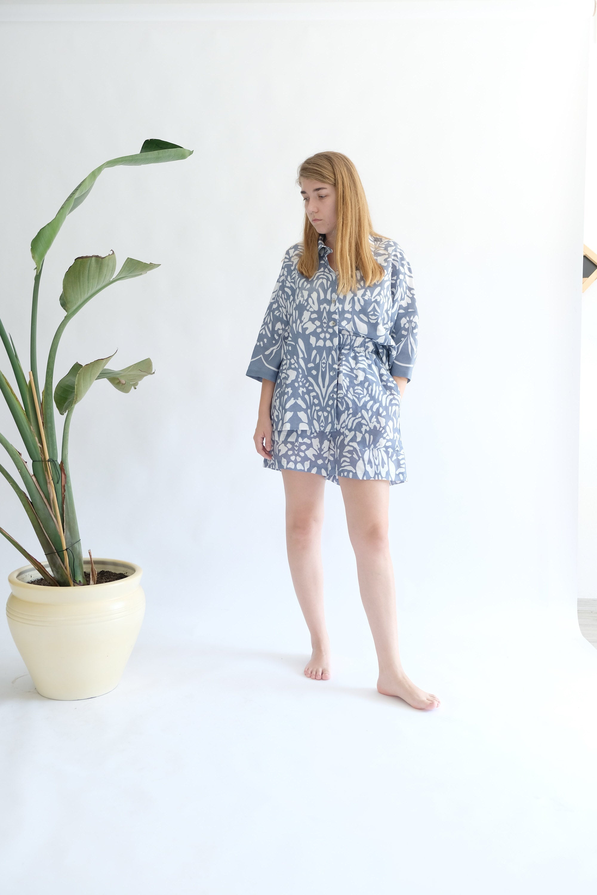 Oh Seven Days-Rosa Boxer Shorts-Bottoms-6-Milagron.com