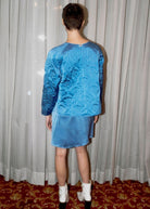 Oh Seven Days-Rose Jacket Blue-Outerwear-1-Milagron.com