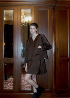 Oh Seven Days-Rose Jacket Chocolate Brown-Outerwear-1-Milagron.com