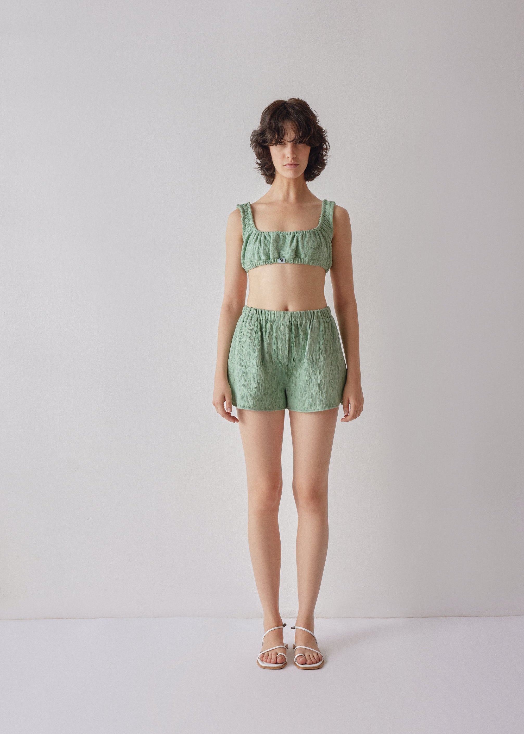 Oh Seven Days-Ruby Top Green-1-Milagron.com