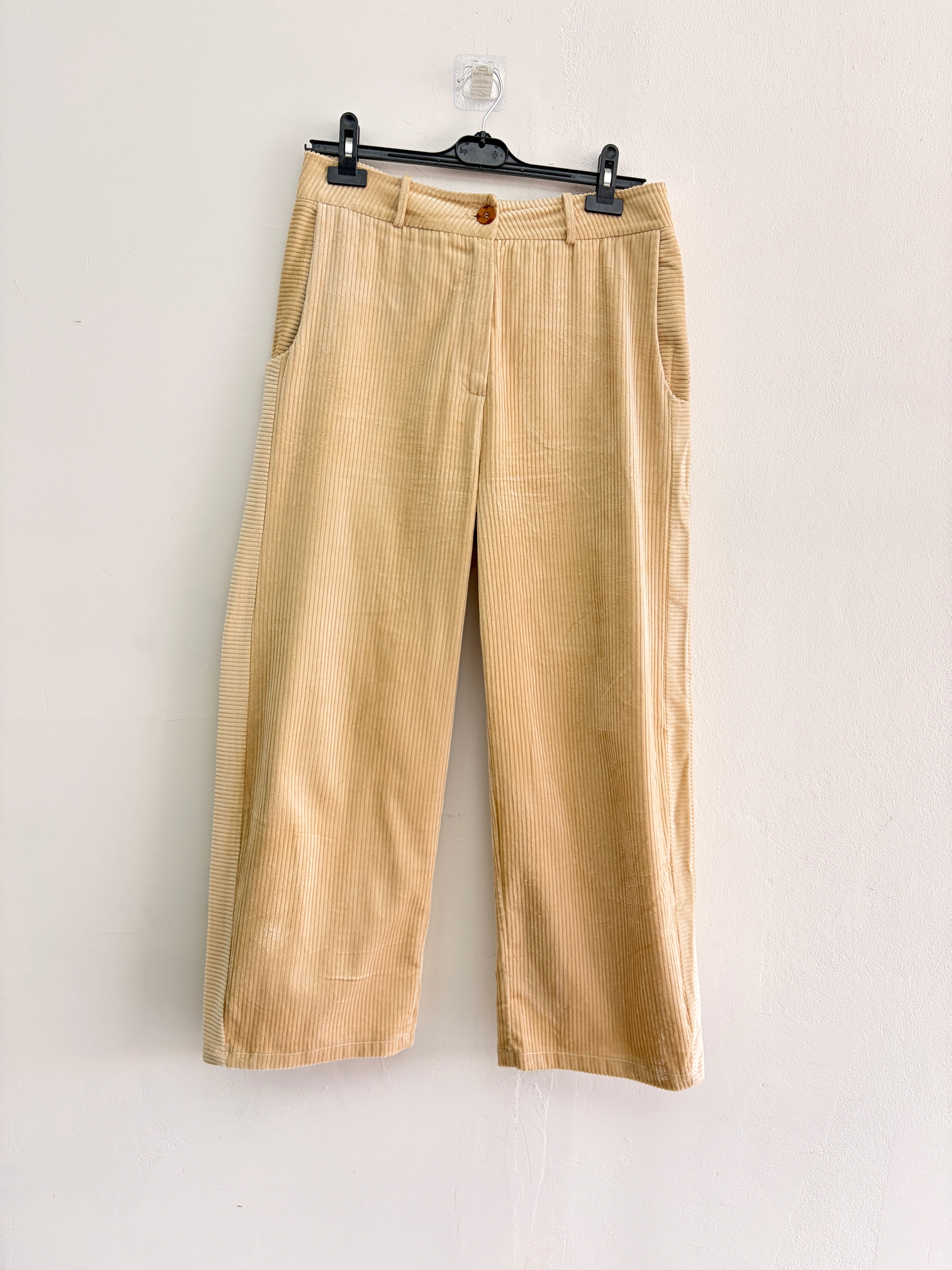 Side Kick Trousers - Beige