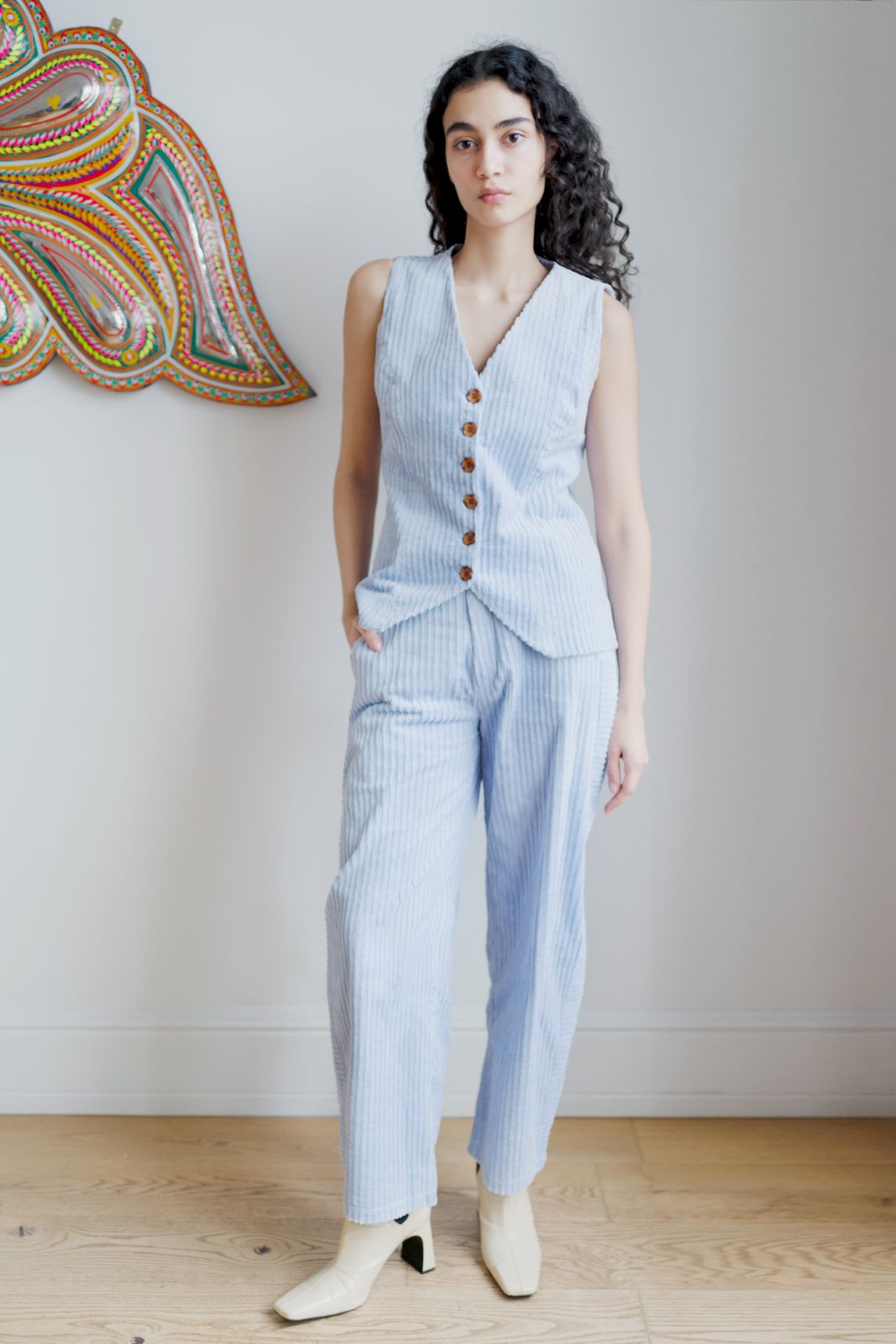 Oh Seven Days-Side Kick Trousers Lilac-2-Milagron.com