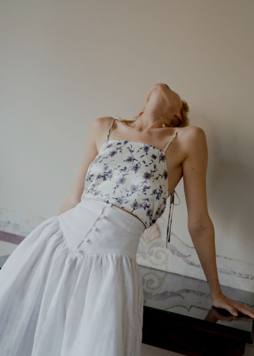 Oh Seven Days-Tabitha Top Flower Print-Tops-1-Milagron.com