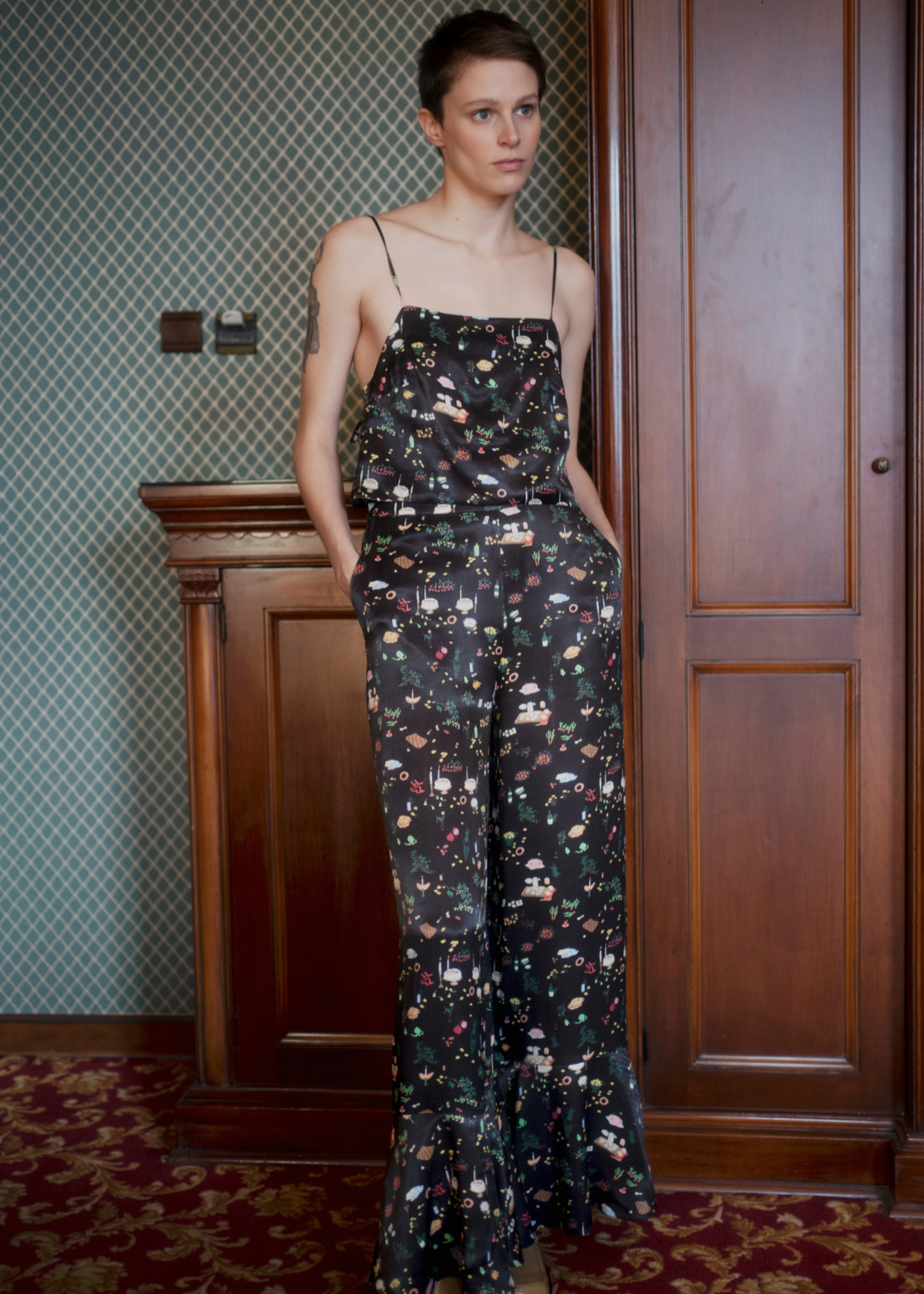 Oh Seven Days-Tabitha Trousers-Bottoms-1-Milagron.com