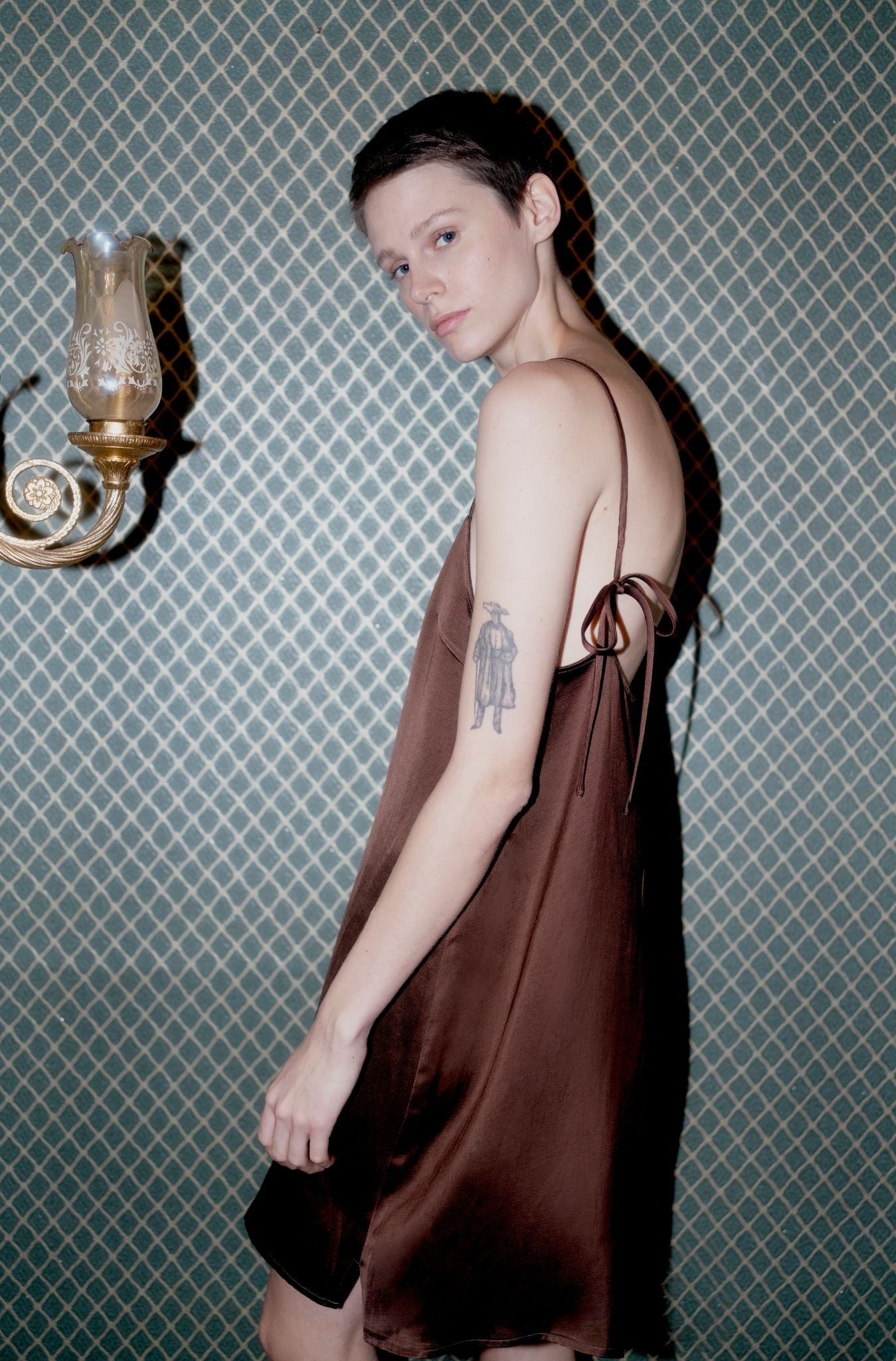 Oh Seven Days-Tessa Dress Chocolate Brown-Dresses-2-Milagron.com