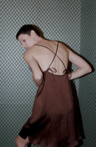Oh Seven Days-Tessa Dress Chocolate Brown-Dresses-3-Milagron.com