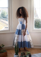 Oh Seven Days-Tori Dress Blue-6-Milagron.com