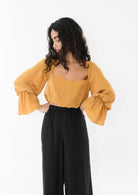 Oh Seven Days-Winnie Top (Mustard)-1-Milagron.com