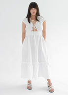 Oh Seven Days-Winona Dress ( White )-Dresses-1-Milagron.com