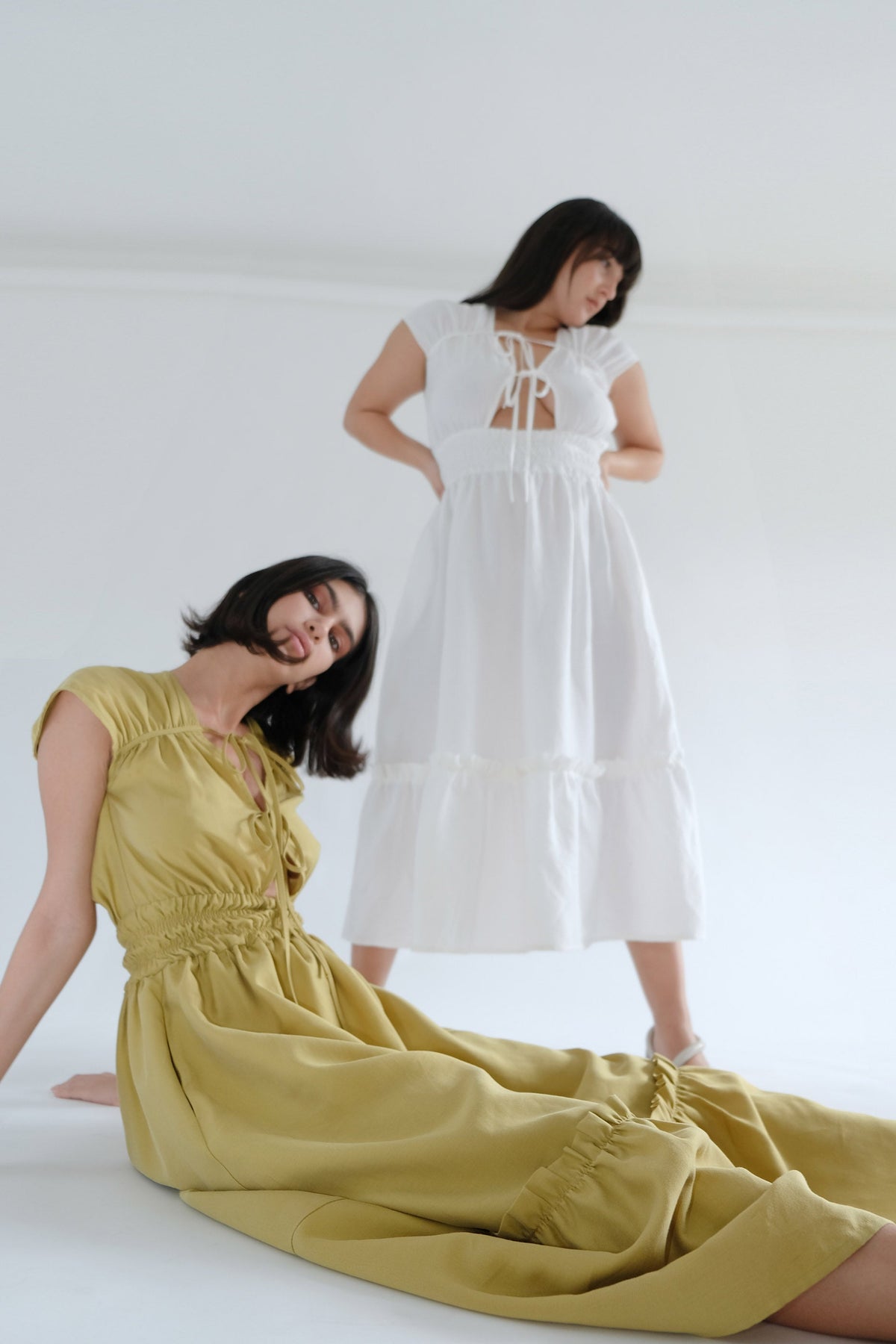 Winona Dress ( White )