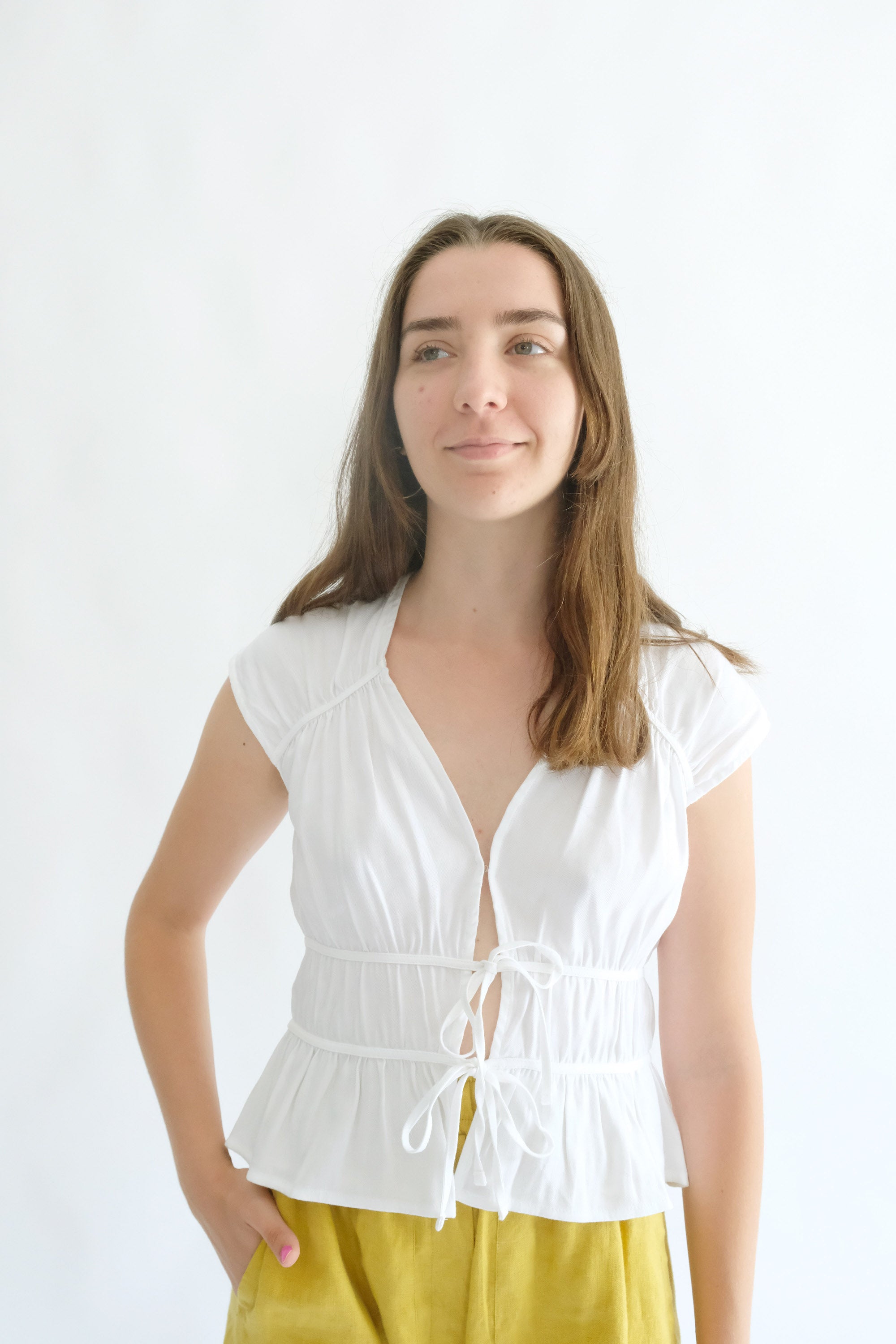 Oh Seven Days-Winona Top (White)-10-Milagron.com