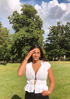 Oh Seven Days-Winona Top (White)-2-Milagron.com