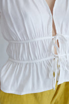 Oh Seven Days-Winona Top (White)-3-Milagron.com