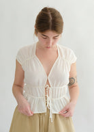 Oh Seven Days-Winona Top (White)-5-Milagron.com