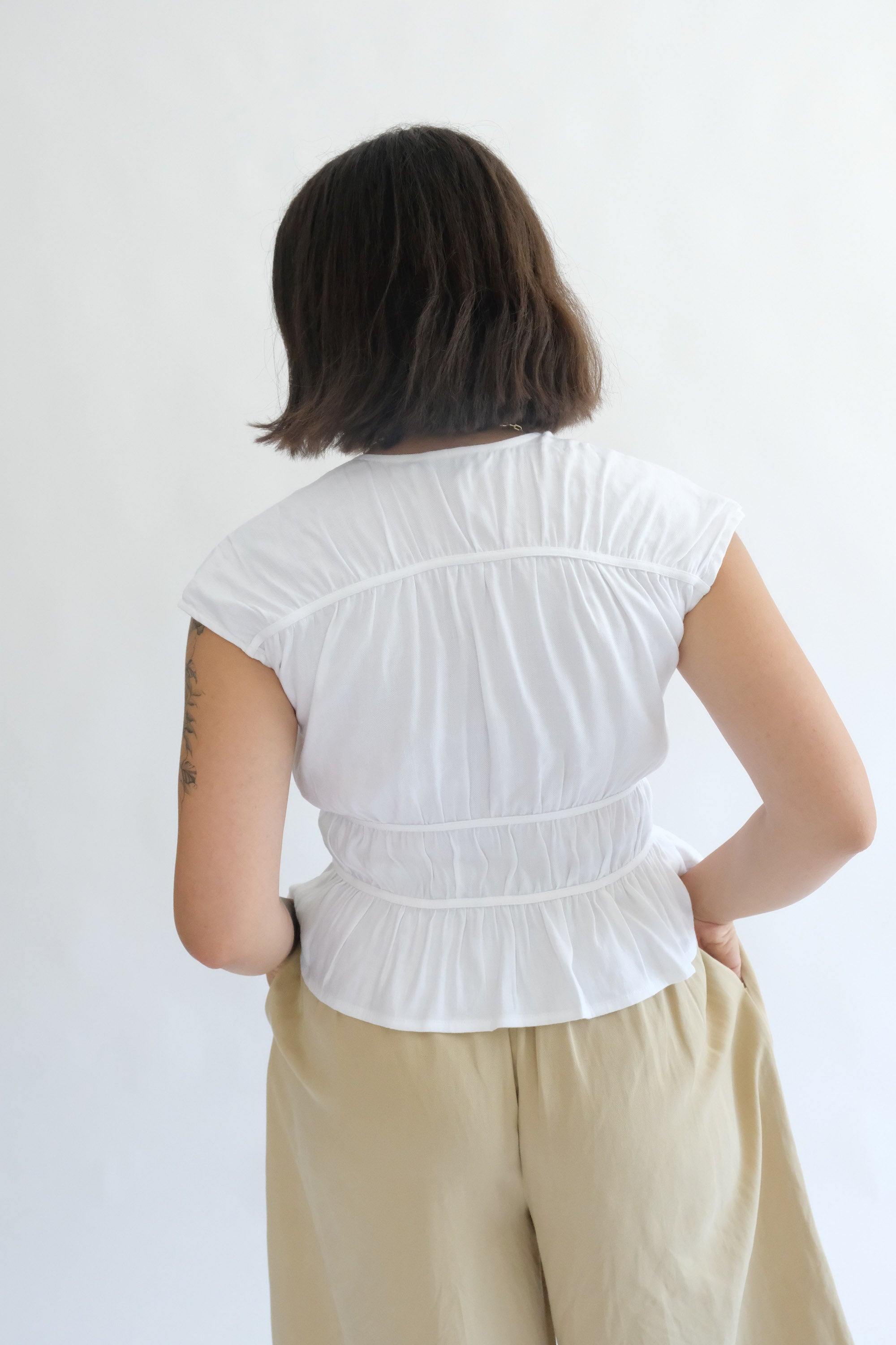 Oh Seven Days-Winona Top (White)-6-Milagron.com