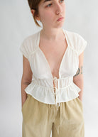 Oh Seven Days-Winona Top (White)-7-Milagron.com