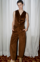 Oh Seven Days-Wyatt Waistcoat Copper-Tops-3-Milagron.com