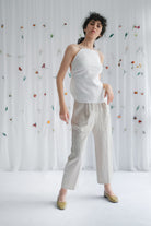 Oh Seven Days-Zero Waste Top (Pearl)-Tops-4-Milagron.com