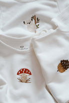 OhLaLaKoala-3'lü Nakışlı Çıt Çıtlı Body - Zıbın Model 1-Body-5-Milagron.com