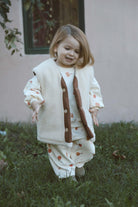 OhLaLaKoala-Çift Taraflı Taba Çocuk Yelek Kapitone - Wellsoft-Yelek-1-Milagron.com