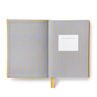 Ohh Deer Kaleido Tasarımı A5 288 Sayfa Kumaş Kapak Günlük Planlayıcı Yellow Daily Planner 12749