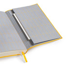 Ohh Deer Kaleido Tasarımı A5 288 Sayfa Kumaş Kapak Günlük Planlayıcı Yellow Daily Planner 12749