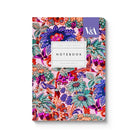 Ohh Deer V&A Tasarımı A6 176 Sayfa Premium Yumuşak Kapak Çizgili Defter Neon Floral Coral Jungle 12547
