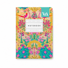 Ohh Deer V&A Tasarımı A6 176 Sayfa Premium Yumuşak Kapak Çizgili Defter Neon Floral Ornate Garden 12548