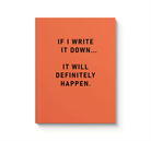 Ohh Deer Tasarımı A5 128 Sayfa Yumuşak Kapak Çizgili Defter Definitely Happen 10419