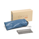 Okkia-Okkia Club Panarea Mavi Lens Polarize Güneş Gözlüğü Şeffaf Füme-Güneş Gözlüğü-7-Milagron.com