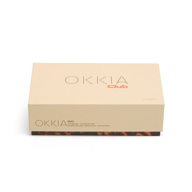 Okkia-Okkia Club Procida Yeşil Lens Polarize Güneş Gözlüğü Klasik Havana-Güneş Gözlüğü-8-Milagron.com