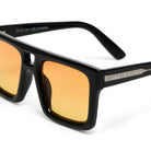 Okkia-Okkia Club Vulcano Sarı Lens Polarize Güneş Gözlüğü Siyah-Güneş Gözlüğü-3-Milagron.com