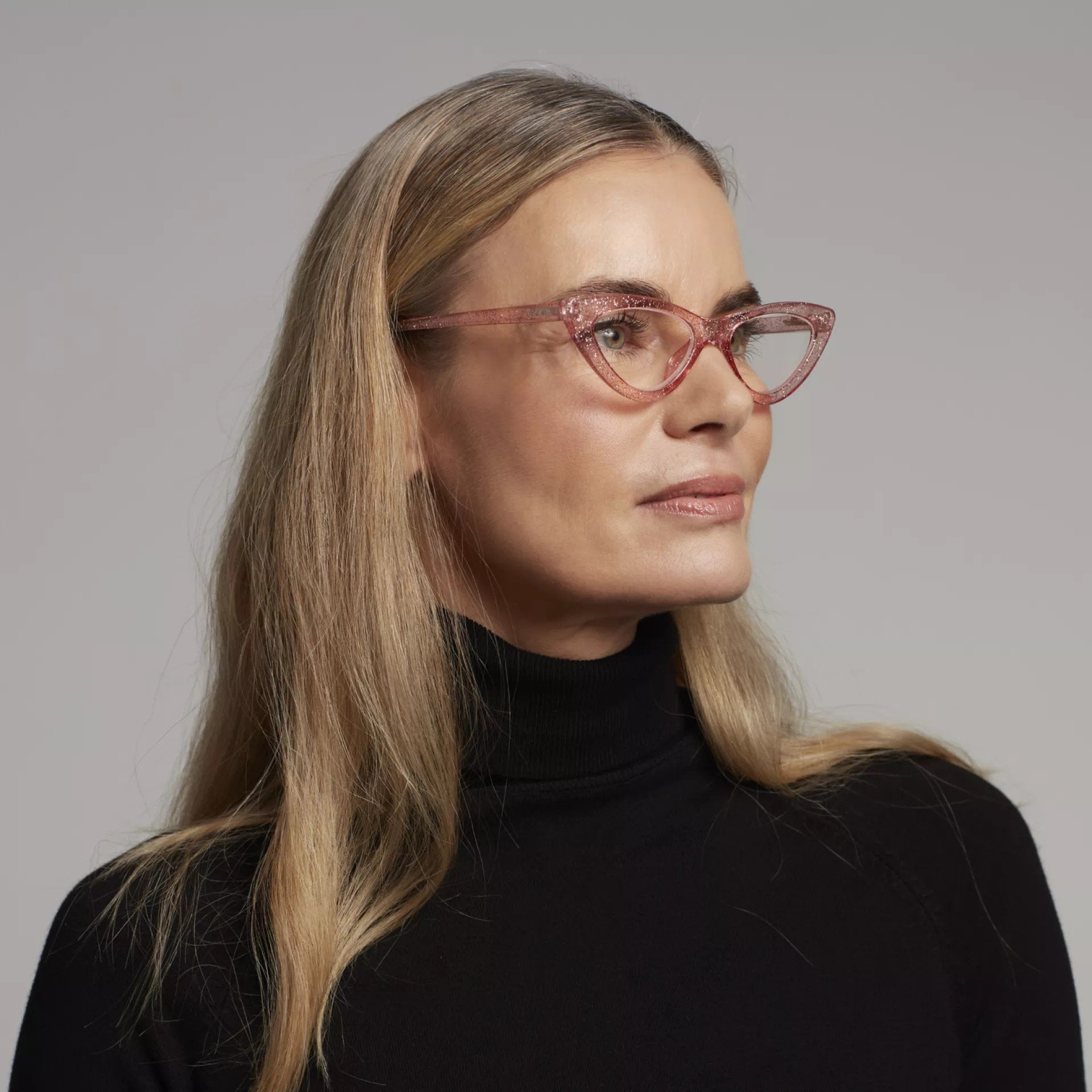 Okkia-Okkia Adriana Numaralı Okuma Gözlüğü Pembe 3.00-Güneş Gözlüğü-3-Milagron.com