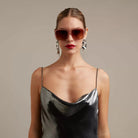 Okkia-Okkia Alessia Unisex Güneş Gözlüğü Pembe Havana-Güneş Gözlüğü-8-Milagron.com