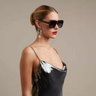 Okkia-Okkia Alessia Unisex Güneş Gözlüğü Siyah-Güneş Gözlüğü-8-Milagron.com