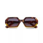 Okkia-Okkia Andrea Altıgen Unisex Güneş Gözlüğü Havana Sarısı-Güneş Gözlüğü-1-Milagron.com