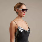 Okkia-Okkia Tokyo Unisex Güneş Gözlüğü Beyaz-Güneş Gözlüğü-6-Milagron.com