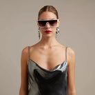 Okkia-Okkia Tokyo Unisex Güneş Gözlüğü Beyaz-Güneş Gözlüğü-8-Milagron.com