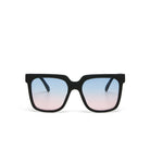 Okkia Roma Unisex Güneş Gözlüğü Siyah / Lens: Mavi/Pembe Gradyan