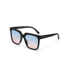 Okkia Roma Unisex Güneş Gözlüğü Siyah / Lens: Mavi/Pembe Gradyan