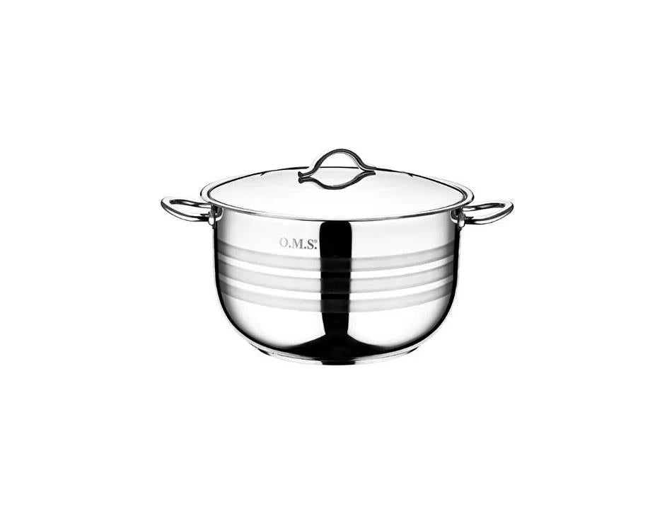 Oms 2005 Mega Çelik Tencere 32x20 Cm 16,5 Litre