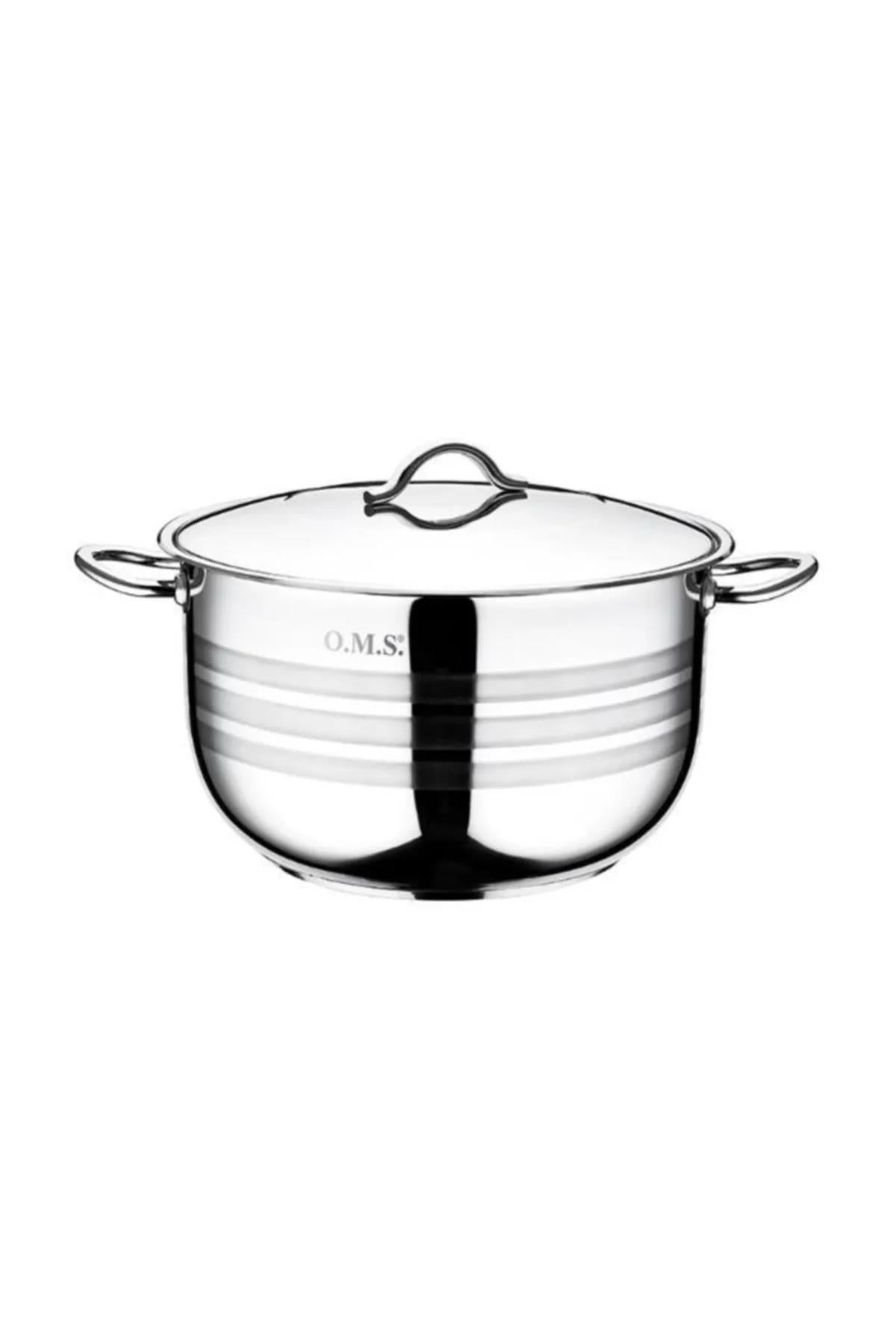Oms 2005 Mega Çelik Tencere 34x20 Cm 18,6 Litre