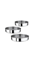 Oms-4006 Çelik Fırın Tepsi 3 Lü 28-32-36 Cm-Fırın Kabı-1-Milagron.com