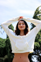 One Of Us-Terry Looks Sweet Havlu Hoodie-Sweatshirts & Hoodies-1-Milagron.com