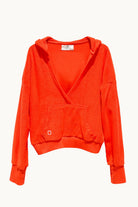 One Of Us-Terry Looks Sweet Havlu Hoodie-Sweatshirts & Hoodies-2-Milagron.com