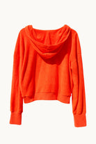 One Of Us-Terry Looks Sweet Havlu Hoodie-Sweatshirts & Hoodies-3-Milagron.com