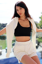 One Of Us-Terry Looks Sweet Havlu Şort-Şort-1-Milagron.com