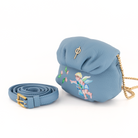 Otrera-Hand Painted Tiny Leda Blue-Omuz Çantası-3-Milagron.com