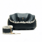 Otrera-Leda Macrame Navy-Clutch-1-Milagron.com