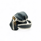 Otrera-Leda Macrame Navy-Clutch-4-Milagron.com